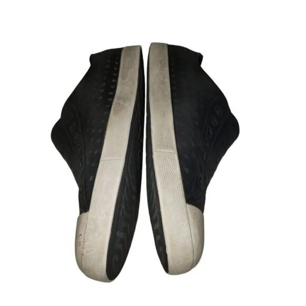 Native Jefferson Black White Shoes Big Kid Size 5.5 /Womens Size 7 /Mens Size‎ 5